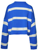 Jw Anderson Two Tone Wool Blend Sweater