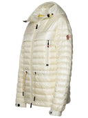 Moncler Grenoble 'Eibing' White Polyamide Down Jacket