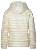 Moncler Grenoble 'Eibing' White Polyamide Down Jacket