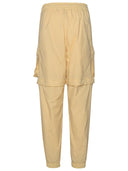 Moncler Grenoble Cream Polyamide Sporty Pants