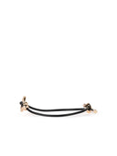 Tory Burch 'Miller' Black Fabric Bracelet
