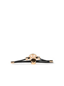 Tory Burch 'Miller' Black Fabric Bracelet