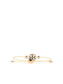 Tory Burch 'Miller' Ivory Fabric Bracelet