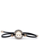 Tory Burch 'Miller' Black Lear Bracelet
