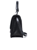 Tory Burch 'Bon Bon' Recycled Nylon And Black Lear Mini Bag