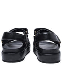 Tory Burch 'Kira' Black Lear Sports Sandals