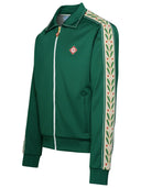 Sudadera de mezcla de algodón verde de Casablanca 'Laurel'