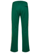 Joggers de mezcla de algodón verde de Casablanca