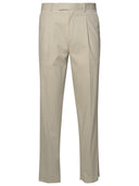 بنطال من القطن باللون البيج من زينيا