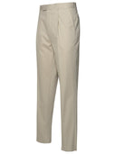 بنطال من القطن باللون البيج من زينيا