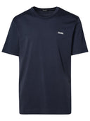 Zegna Blue Cotton T Shirt