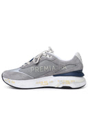 Zapatillas de zapatillas premiata 'Moerun' en Lear and Grey Fabric