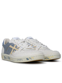 Premiata 'Basket Clayd' Cream Lear Blend Sneakers