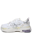 Zapatillas de desgas de premiata 'Drawked' White Lear
