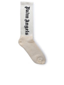 Calze di miscela di cotone di panna di palme angeli