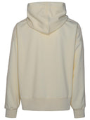 Palm Angels White Polyester Sports Sweatshirt