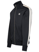 Palm Angels Black Polyester Sports Sweatshirt