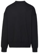 Sweat à coton noir de Palm Angels 'Milano Stud'