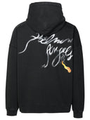 Palm Angels 'Back Foggy Pa' Black Cotton Sweatshirt