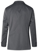 Palm Angels Grey Virgin Wool Blend Blazer