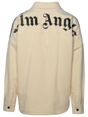 Palm Angels Ivory Cotton Shirt