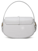 Palm Angels 'Lockbag' Cream Lear Bag