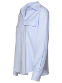 Palm Angels Shirt in cotone azzurro