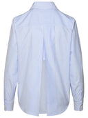 Palm Angels Shirt in cotone azzurro