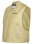 Palm Angels Cream Polyamide Vest