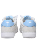 Palm Angels 'Palm Beach University' White Lear Sneakers
