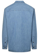 Isabel Marant 'Vhelynton' Blue Cotton Shirt