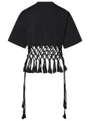 Isabel Marant 'Texana' Black Cotton T -shirt