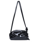 Jil Sander 'Crossbody' Small Black Calf Lear Bag