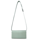 Jil Sander 'All Day' Pastel Green Calf Lear Bag