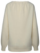 Jil Sander Cream Cashmere Sweater