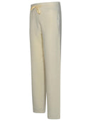 Jil Sander Cream Cashmere Sporty Pants