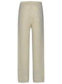Jil Sander Cream Cashmere Sporty Pants