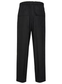 Jil Sander Black Cotton Trousers