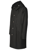 Jil Sander Black Cotton Parka