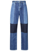 Jil Sander Blue Cotton Jeans