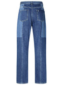 Jil Sander Blue Cotton Jeans
