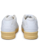 Jil Sander White Lear Sneakers