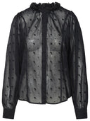 Isabel Marant Etoile 'Terzali' Chemise en coton noir