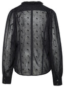 Isabel Marant Etoile 'Terzali' Chemise en coton noir