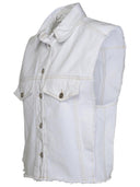 Isabel Marant Etoile 'Tyra' White Organic Cotton Vest