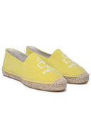 Isabel Marant Etoile 'Canae' Yellow Cotton Espadrilles