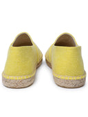 Isabel Marant Etoile 'Canae' Yellow Cotton Espadrilles