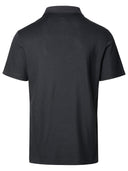 Duvetica 'Donau' Black Cotton Blend Polo Shirt