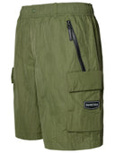 Short Duvetica 'Crico' Green Polyamide Bermuda