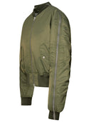 Acne Studios Green Nylon Bomber Jacket